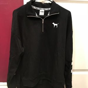 PINK Half Zip Sweater